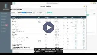 How to take inventory in Backbar