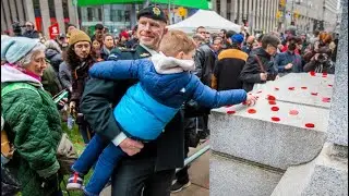 REMEMBRANCE DAY: We stand here in freedom