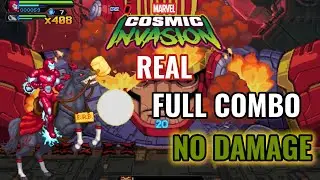 MARVEL Bug Invasion - REAL Full Combo - Genosha - Iron Man and Beta Ray Bill (NO DAMAGE) 