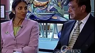Drs. Kiran and Pallavi Patel talk about support for local art