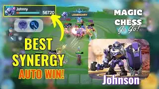 BEST MAGIC CHESS COMBO JUNE 2025 | Commander Johnson MCGG