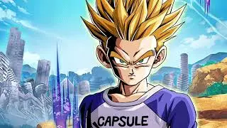 DBZ DOKKAN BATTLE: INT LR SSJ TRUNKS AKTIVE-SKILL OST (Death Metal E-Guitar Version)