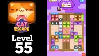 Cat Escape level 55 Walkthrough Solution
