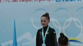 Парад нагородження гімнасток 2016 р н  кат  С, B турніру Olympic dream 2026 м  Буча