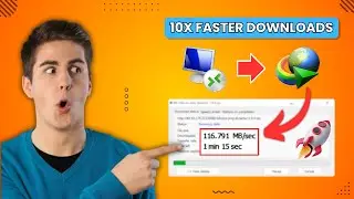 How to TRANSFER FILES SUPERFAST from RDP to PC with IDM