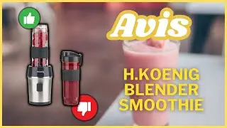 Avis : H.Koenig SMOO9 : Le Mini Blender Id&eacute;al ?