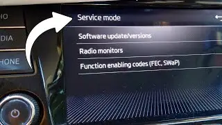 Skoda Swing MEN2 (MIB2 Entry) скрытое сервисное меню