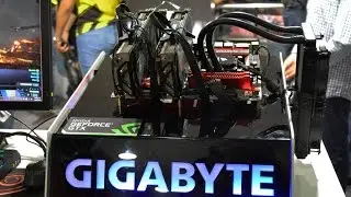 GIGABYTE en la feria del mundo digital (Tarjetas de video)