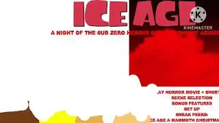 Ice Age A Night Of The Sub Zero Heroes Beast Midnight Arisement (10/31/2009) dvd menu animation