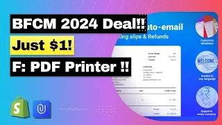 🔥 BFCM 2024 Deal: Final Apps PDF Invoice Pro & Premium Plans for Just $1!