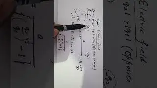 Case 1.Trick formula for net ''Electric field'' is zero for two opposite point charges...