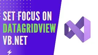 HOW TO SET FOCUS CURSOR ON DATAGRIDVIEW VB.NET