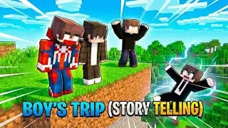 Minecraft Boy Trip Story That You Won&rsquo;t Expect #minecraft #minecrafthindi #minecraftfunny #boystrip 