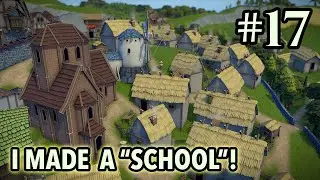 Foundation Coastal Town #17 - Making a School Out of Old Church Parts!