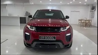 Land Rover Range Rover Evoque 2.0 TSS 2016 Red Rear Entertainment - ER9000L