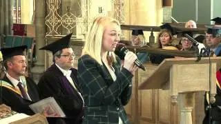 Ashlea Lauren Graduation Performance