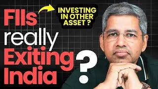 Why FIIs Are Leaving Indian Equities (And Where Their Money Is REALLY Going!) | Alok Jain