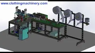 Disposable Surgical Face Mask Making Machine