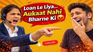 Loan Le Liya&hellip; Aukaat Nahi Bharne Ki&rdquo; 😡 | Recovery Madam vs Customer 😂 | Funny Call #loanrecovery 