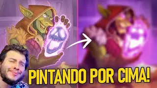 ARRUMANDO ARTE do INSCRITO! PAINTOVER no Goblin Necromante!