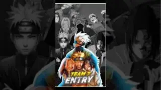 Team 7: The Evolution of Legends 🦊🔥 | Naruto, Sasuke & Sakura Edit