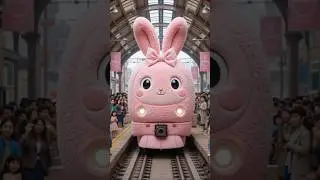 My Melody&rsquo;s Fluffy Train: Pink Bliss! 🐰🚂💗