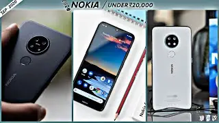 Top 5 Best NOKIA Smartphones UNDER 20000 (2020)
