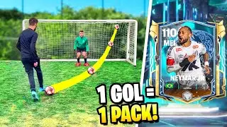A CADA GOL EU ABRO UM PACK NO FC MOBILE! 🎁🤩