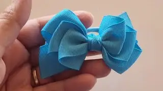 Mine 🎀 laço Lara para iniciante na fita n5