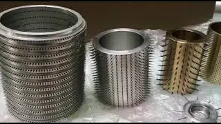Pinned Roller Perforating Pin cylinder Segment for Plastic Film PP PET perforation machine parts
