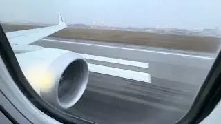 Ryanair Boeing 737 MAX 8200 Takeoff from Prague Havel