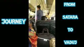 Satara to Vaduj Bus journey 🚌 | Full Video