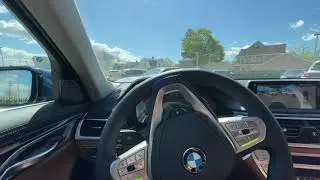 2022 BMW 750i Backup Assistant