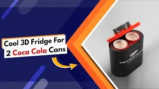 Cool On The Go: Mini Portable Coke Drink Cooler - 3D Animation