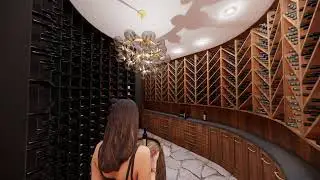 North Raleigh Wine Room Addition & Remodel