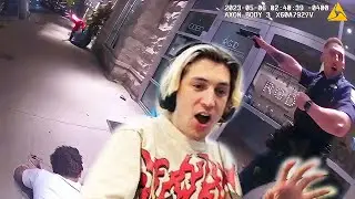 911 Calls Lead Officers into 100 Round Shootout | xQc Reacts