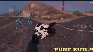 YAMAHA R6 Gta v 🔥🔥#ExhaustSound #CarNoise #EngineRoar #MufflerSound #VehicleExhaust #LoudPipes