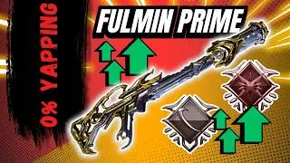 Fulmin Prime: INFINITE AMMO Shredder (15s Build) | Warframe
