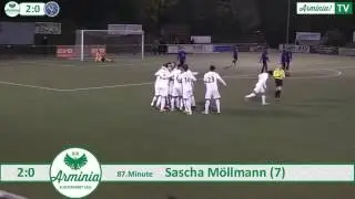 ArminiaTV - Arminia Klosterhardt gegen VFL Repelen - 13.11.2016 - Landesliga