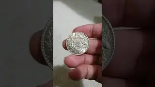 Silver 1944 Australia One Florin #coin #numismatics #shortvideo #silver #coincollecting