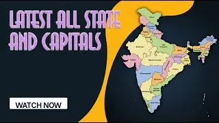 All latest state and capitals of india map #education 