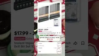 Must-Have Impact Hex Head Allen Wrench Set #fok #tool #tooltok