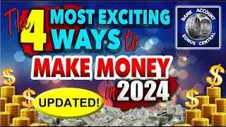The 4 MOST EXCITING WAYS to Make Money in 2024 UPDATED!  THE EASIEST Side Hustles in 2024!