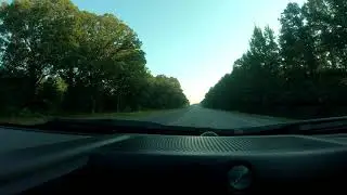 Arkansas Westbound I40 to I40 Rest Areas: Time Lapse Drive