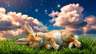Calm Bedtime Bunny 🐇 | 2 Hour Relaxing Sleep Video for Kids