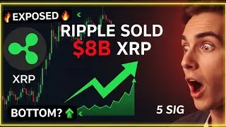 RIPPLE SOLD $8B XRP - MASSIVE WARNING FOR INVESTORS! 🚨 XRP Price CRASH & Market