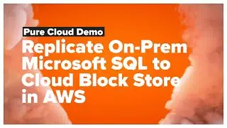 Репликация локального Microsoft SQL в облачное блочное хранилище в AWS
