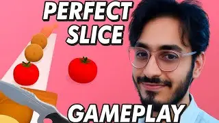 Perfect Slice Gameplay &ndash; Satisfying Knife Skills & Smooth Cuts! 🔪🍅