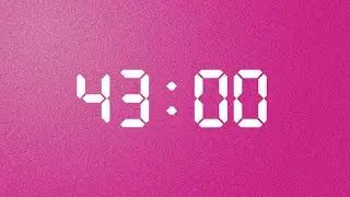 43 Minute Timer Elegant Session | Rose Gold Edition | NX