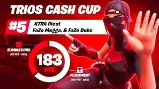 5TH PLACE TRIO CASH CUP 🏆 w/ FaZe Dubs & Megga
